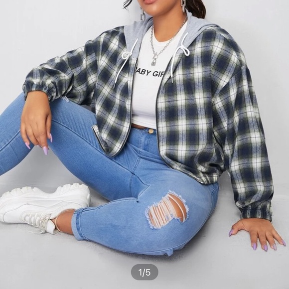 Plaid jacket - Picture 2 of 2